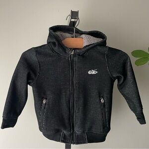 Vintage Nike 6.0 Kids Zip Up Fleece Lined Hoodie Jacket Boys Children’s Size 4